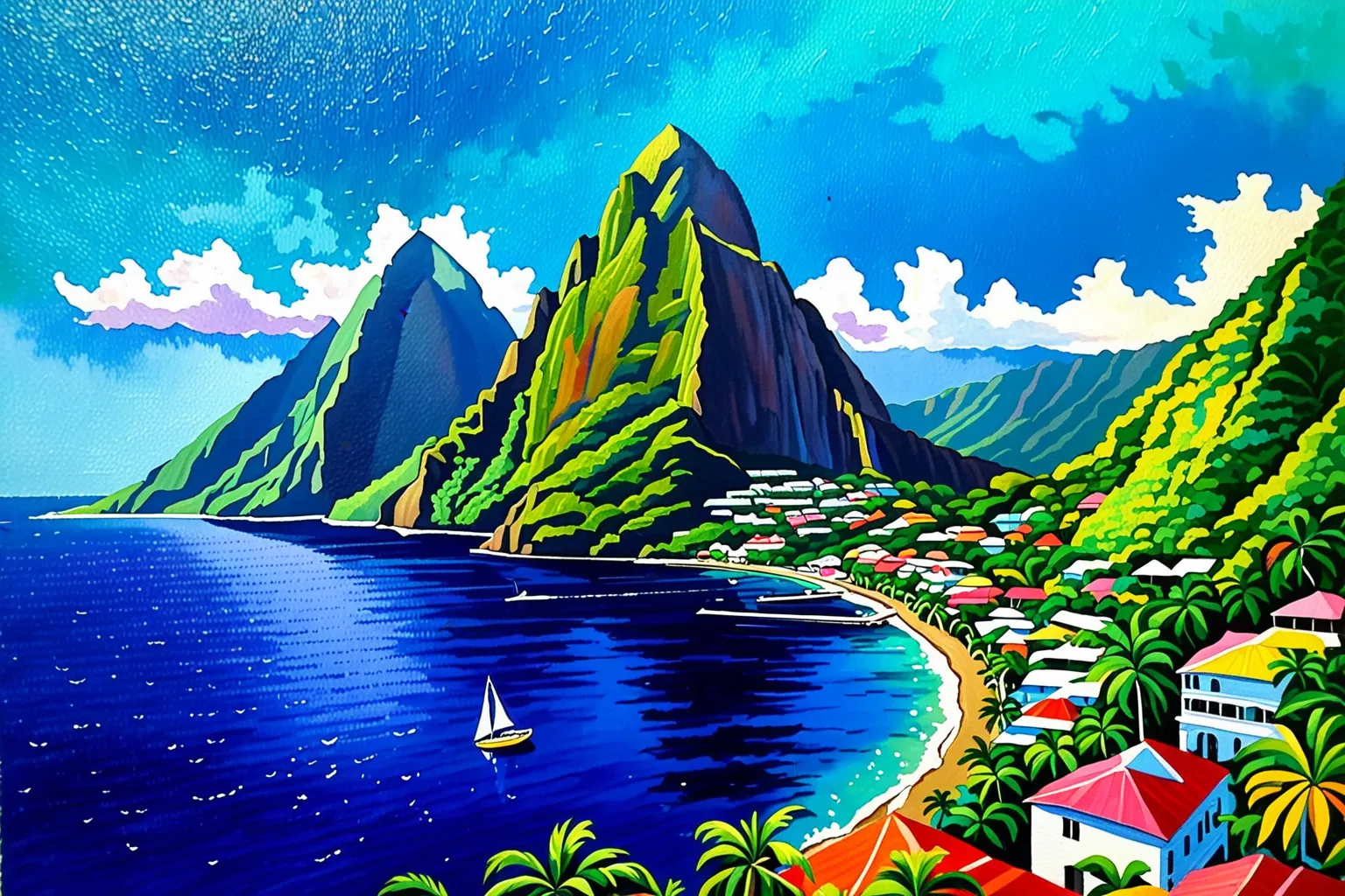 The Pitons (St. Lucia)
