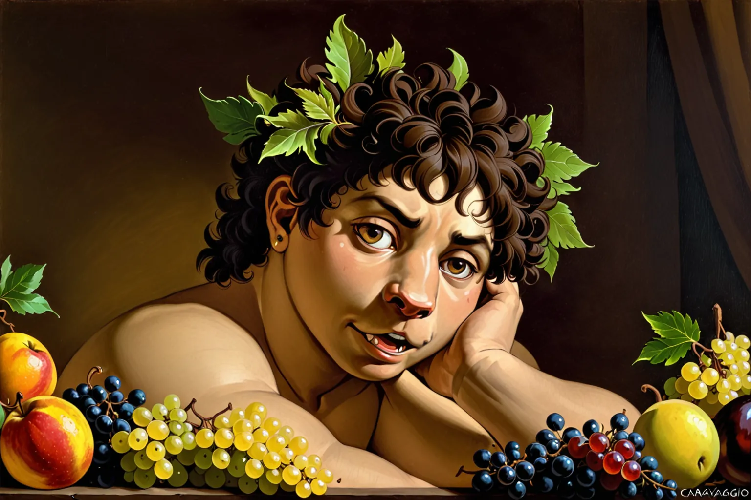 “Bacchus” by Caravaggio