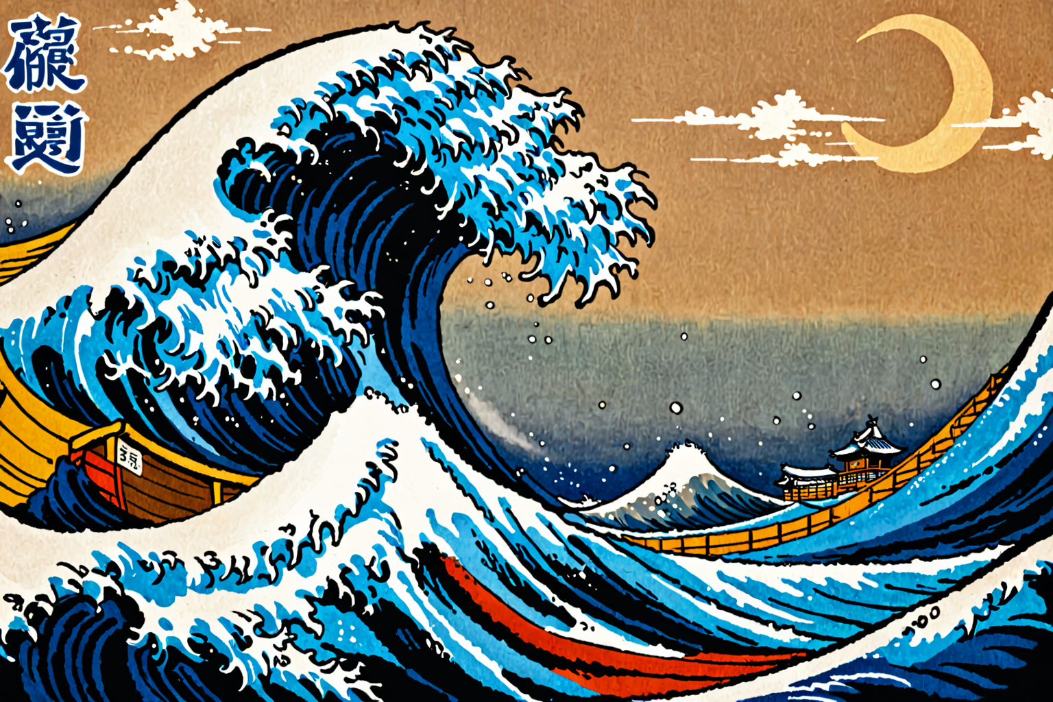 “The Great Wave Off Kanagawa” by Katsushika Hokusai