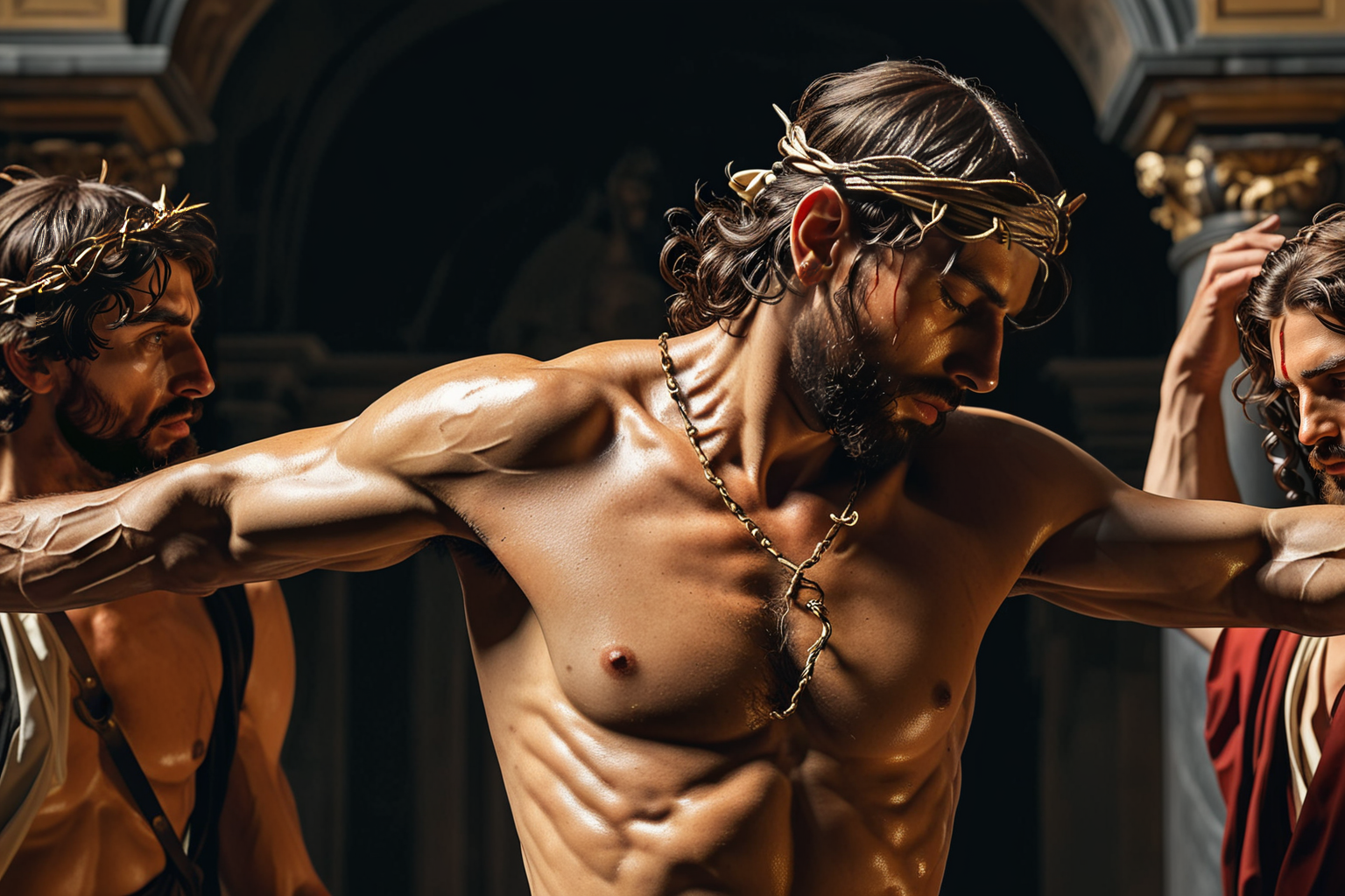 “The Flagellation of Christ” by Caravaggio