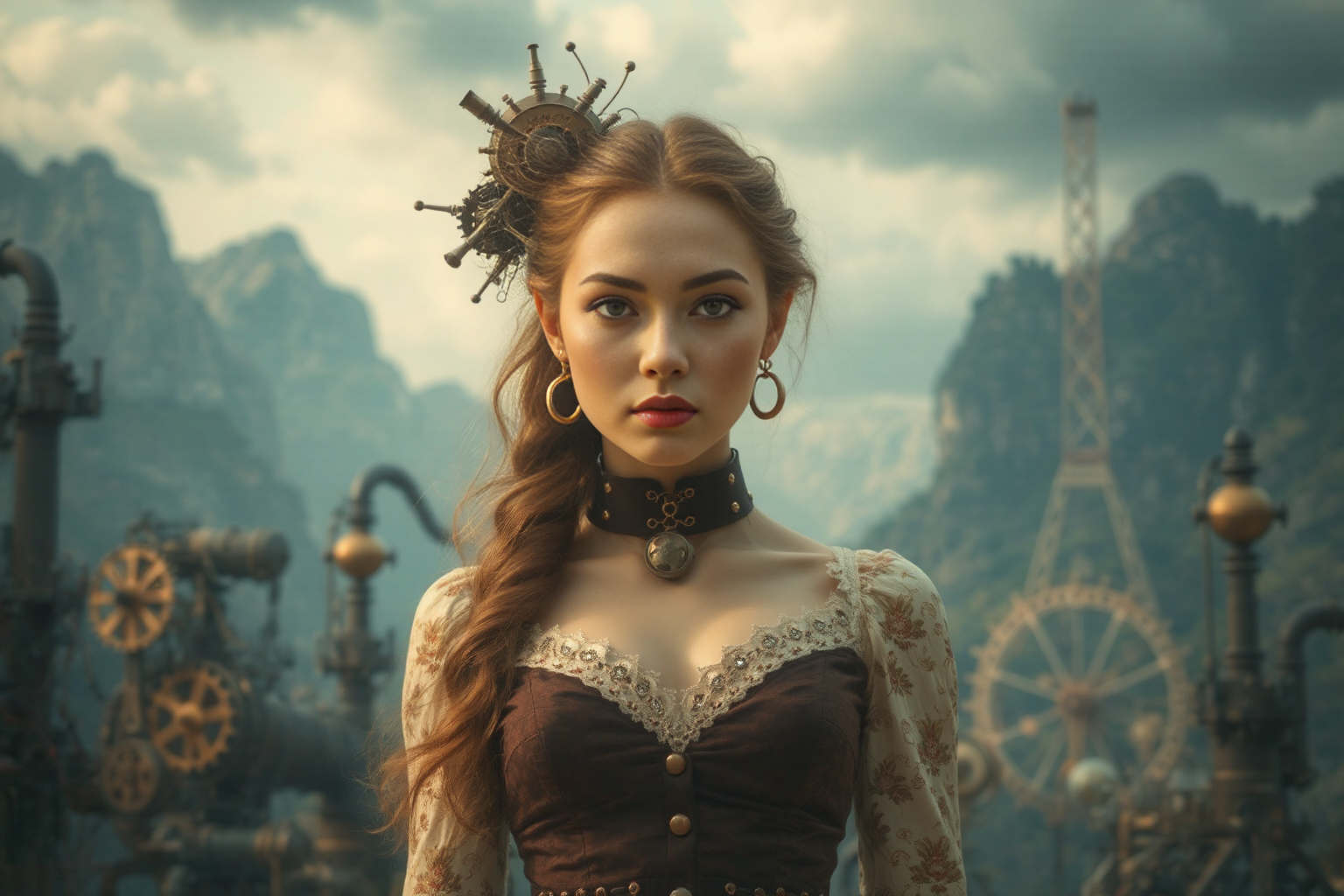 AI girl by MoxieFlux1DS