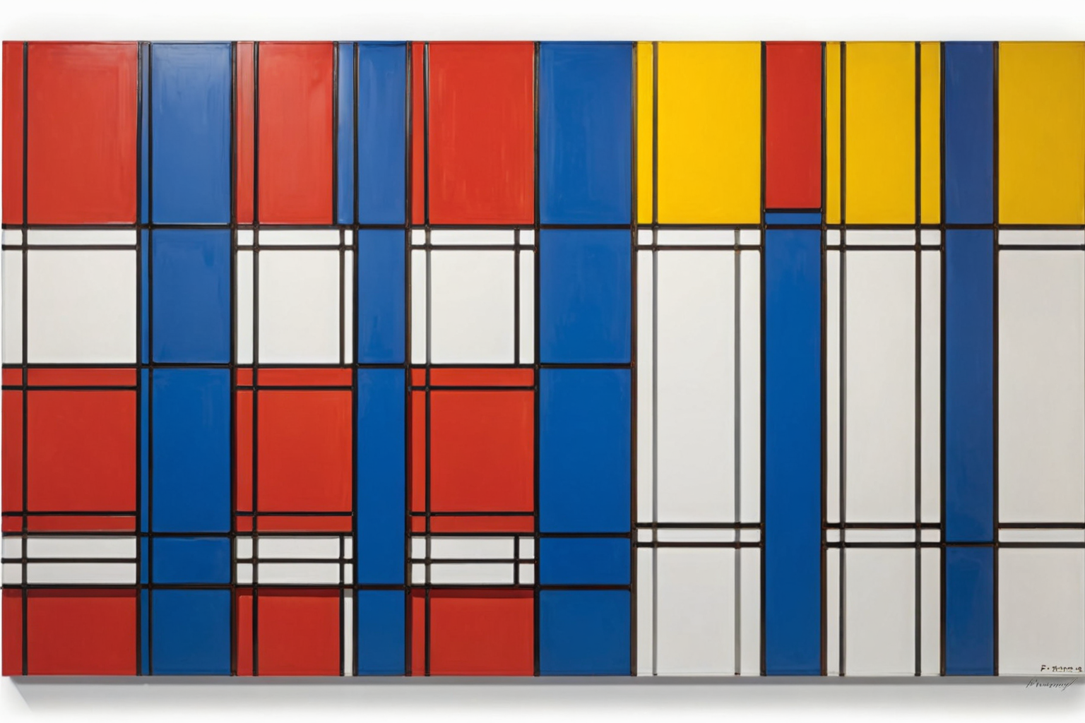 “Composition in Red, Blue, and Yellow” by Piet Mondrian