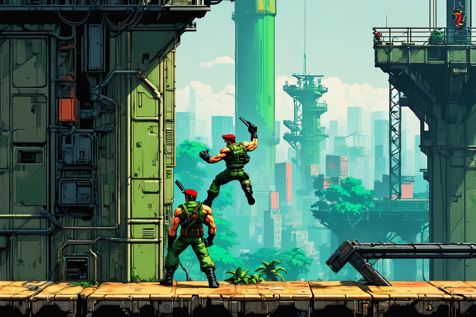 “Bionic Commando” (1988)